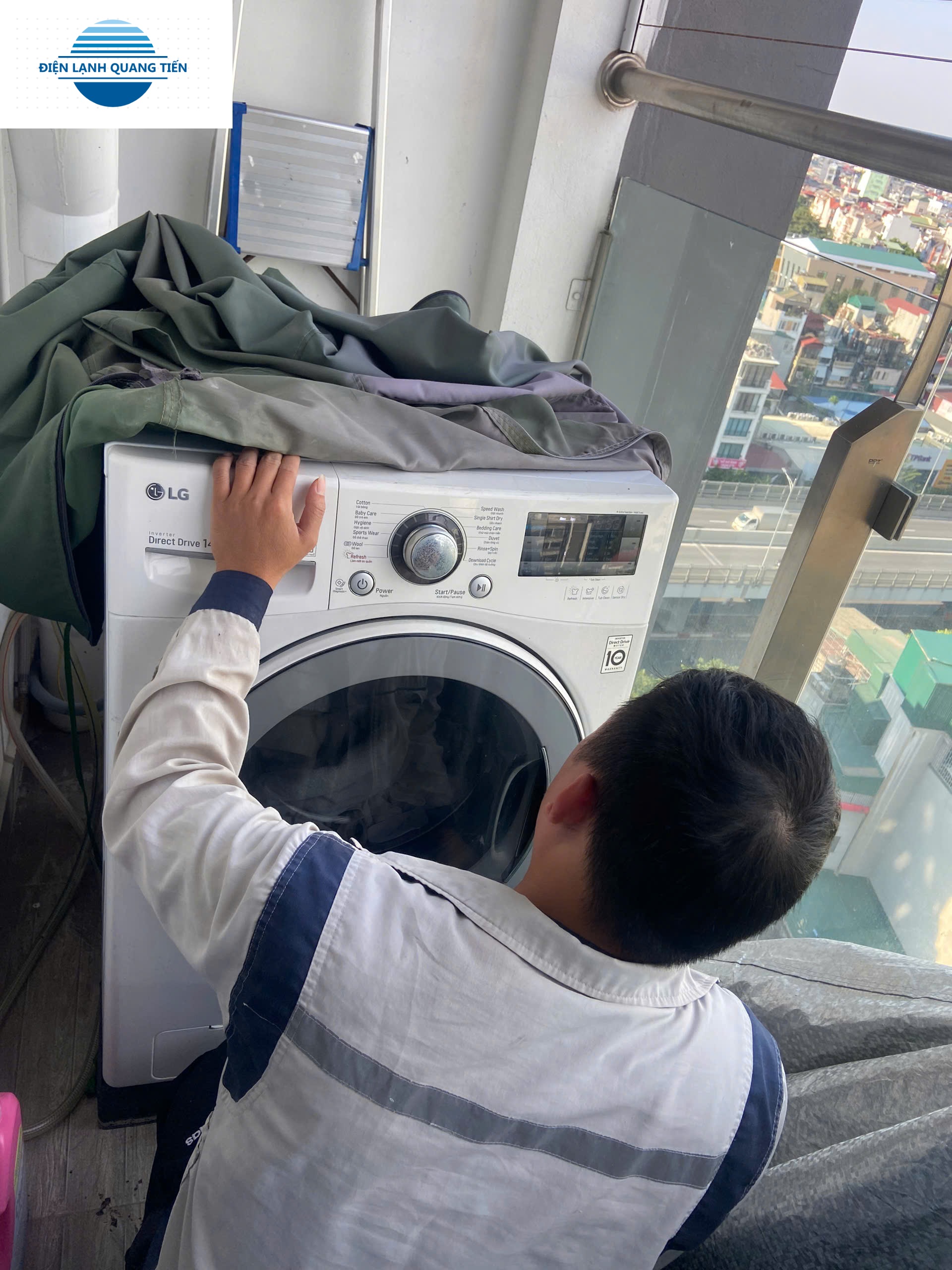 Sửa máy giặt LG